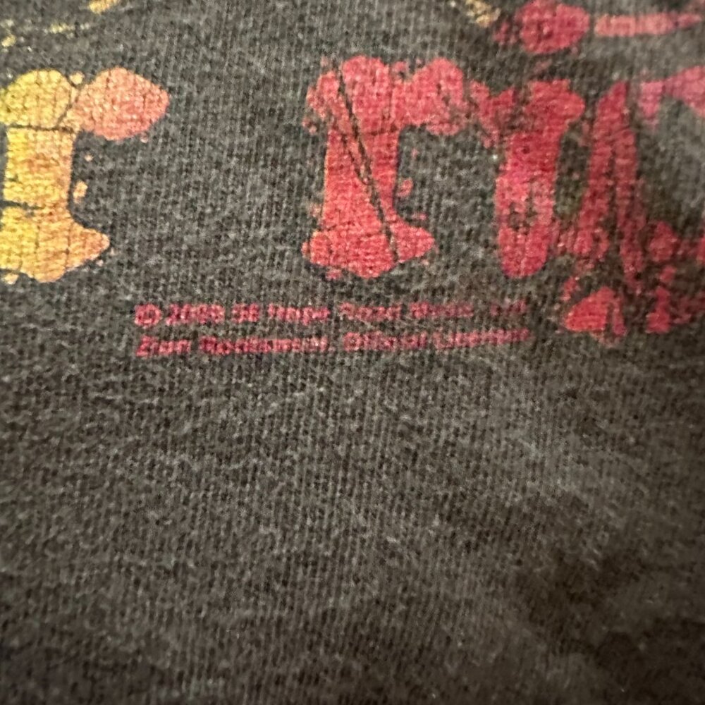 Bob Marley 2009 Stand Up for you Rights Men's Brown T Shirt Large Zion Rootswear - Picture 4 of 4